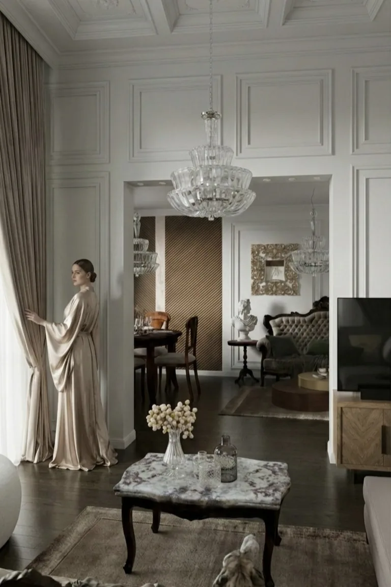 Apartment Gold Serbia Europe living room