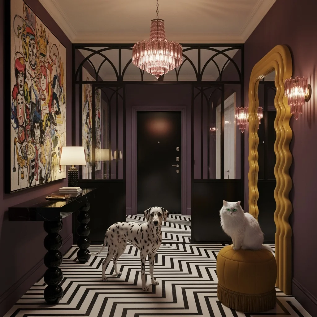 Paris in Dubai elegant interior